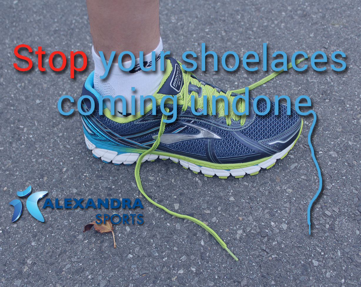 Stop your shoelaces coming undone