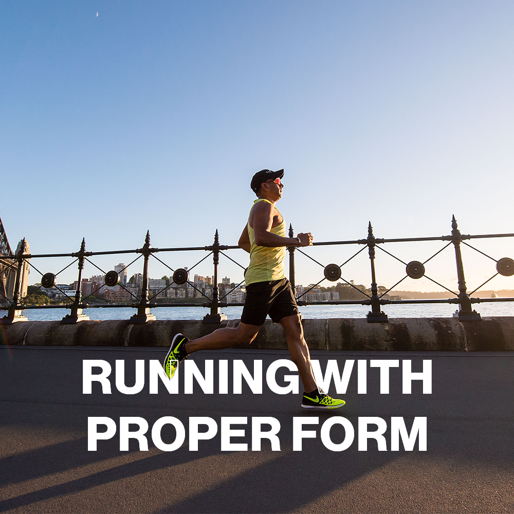 Running with proper form