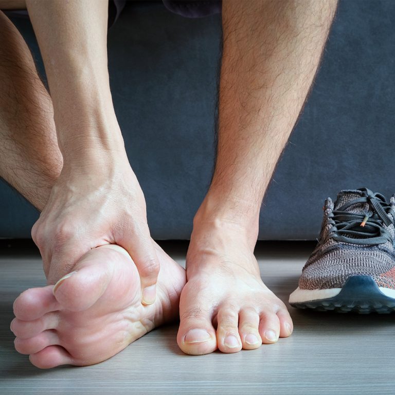 Plantar fasciitis in running